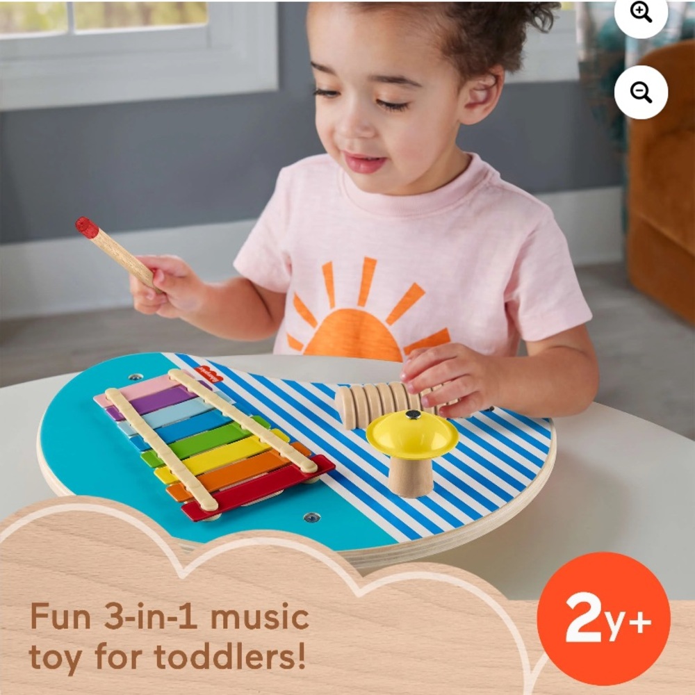 Colorful 3-in-1 Music Toy for Toddlers
